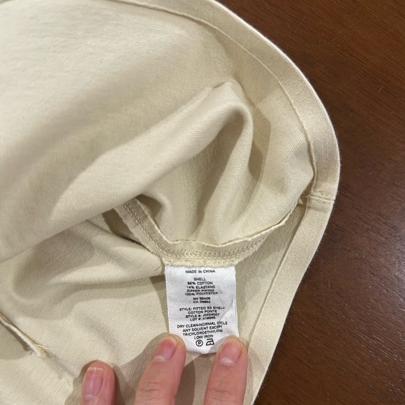 Theory Shell Cotton Ponte Top - Picture 10 of 10